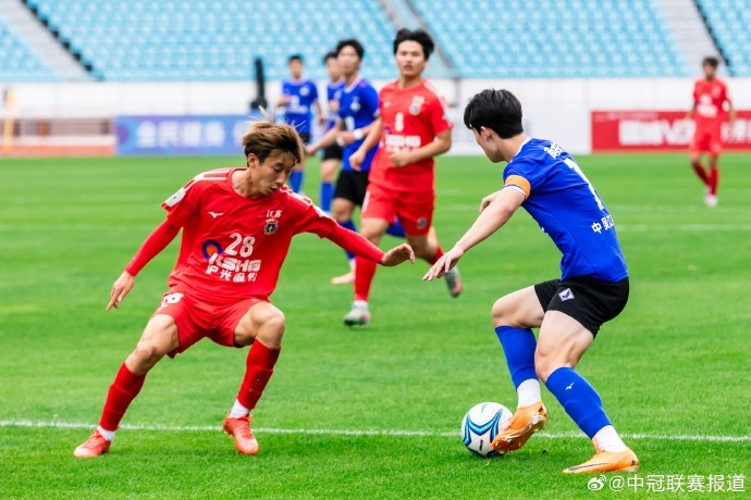 中冠常州賽區(qū)排位賽：上海澤天下半時三連擊，江蘇常晉角球致勝